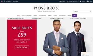 Moss Bros Suit Hire