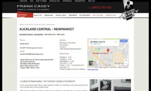 Frank Casey New Zealand